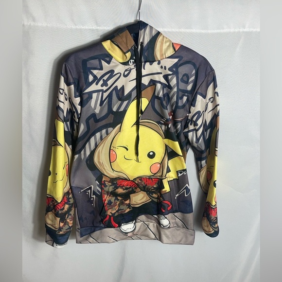Source Unknown Pikachu Graphic Hoodie - Picture 1 of 5